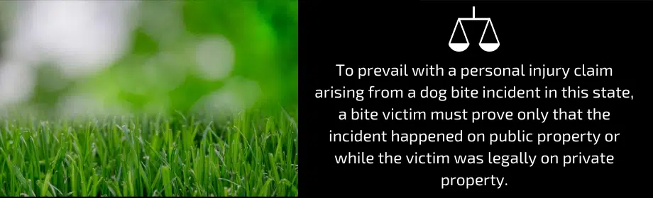 are you liable if your dog bites someone on your property